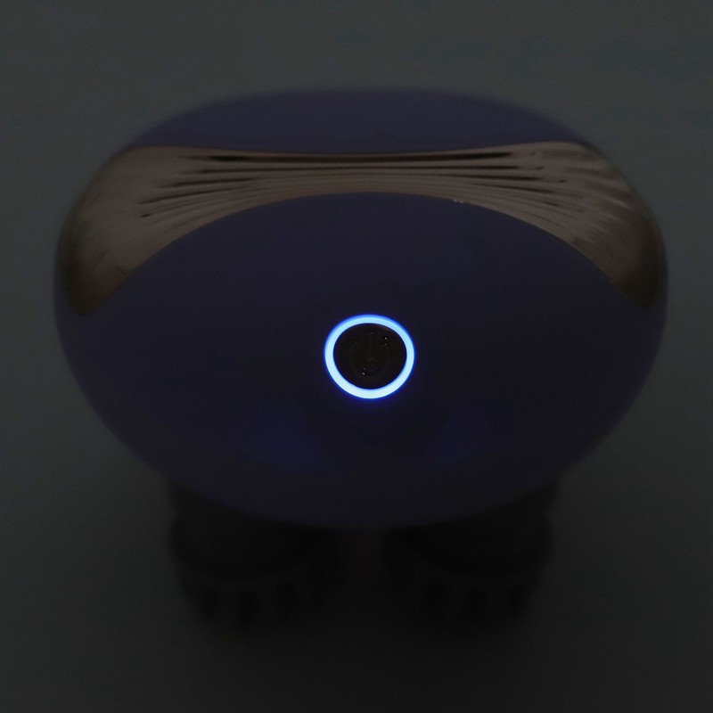 Electronic Scalp Massager Waterproof Kneading Vibration Multi Functional Rechargeable Handheld