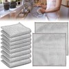 10 Pack Metal Fiber Cloth Claws Cloth Wet Dry Mesh