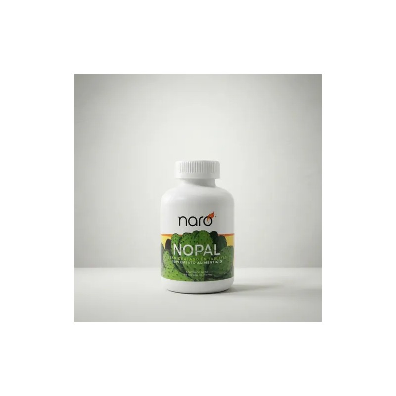 Suplemento Nopal Deshidratado Naro 350 Tabletas 157g