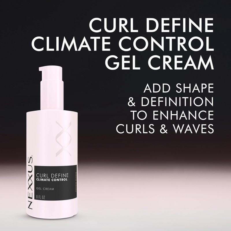 Nexxus Styling Curl Define Curl Cream Climate Control Gel Cream