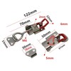 3PCS Adjustable Toggle Clamp,Toggle Latch Lockable,Quick Release Pull Latch Tools,Stainless