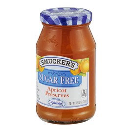 Smucker's Sugar Free Apricot Preserves 12.75 oz (Pack of 12)