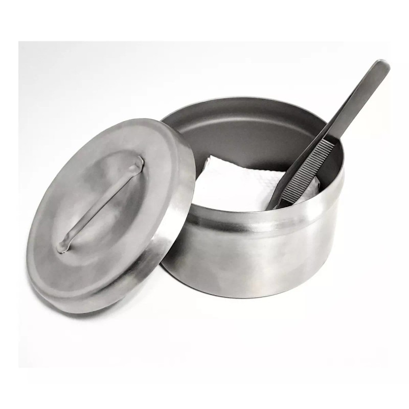 Hergom Silvery Kit Torundero Acero Inoxidable Grande 500ml Hergom Silvery