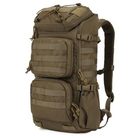 Mardingtop 25L Wild Camping Military Tactical Backpack Molle Hiking Backpack is suitable for , escape bag survival gear   tactical gear beis glossier gym bag  survival hiking military backpack christmas camping  backpack tactical backpack - Color: M6347-