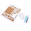 Paper Quilling DIY,Quilling Board Quilling Paper Craft Kit,DIY Quilling Kit