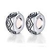 2 Pcs Spacer Beads Charm Stopper Sterling Silver with Rubber