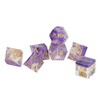 7pcs Resin Role Playing Game Dice Men Women Portable Exquisite