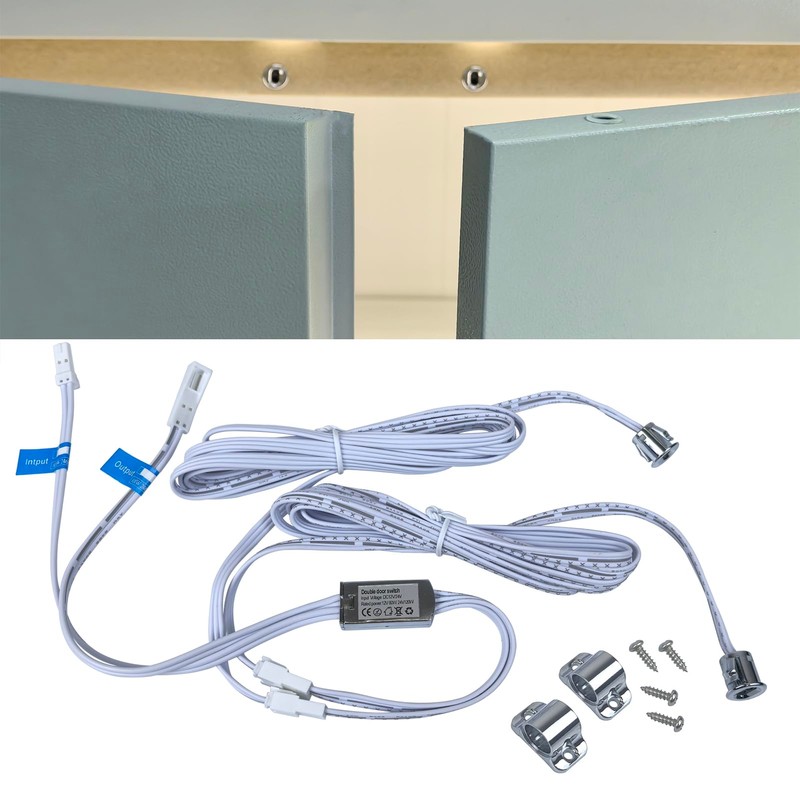 Yogcow Door Open Automatic Turn On/Off Light Switch, 12V/24V Motion