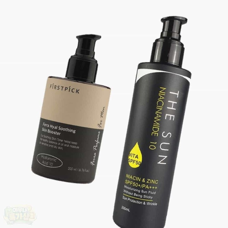 아무나특가샵 Atouq Men's All-in-One Cica Skin Soothing Skin Care