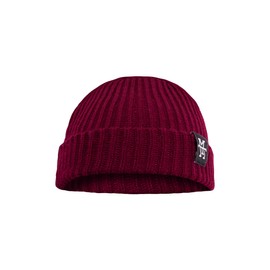 Manufaktur13 Heritage Docker Beanie Docker Cap, Work Wear Cap, Fishing Hat, Knitted Hat, Vegan (M13) - vino