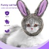 Rabbit Ears Costume, Costume for Cats, Cat Clothes (Purple)