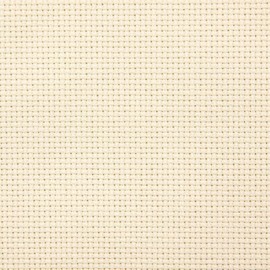 Zweigart Aida 14 Ct. Cross Stitch Kit Fabric Cream Color 264 (100x100cm / 39'' x 39''), Cross Stitch Fabric, Embroidery Canvas for Needlework