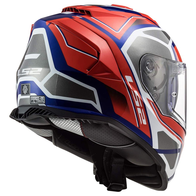 LS2 Helmets Assault Full Face Motorcycle Helmet W/SunShield (Petra Gloss