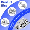 2 Pack Metal Duck-Billed Box Hasp Lock Toggle Latch Catch,