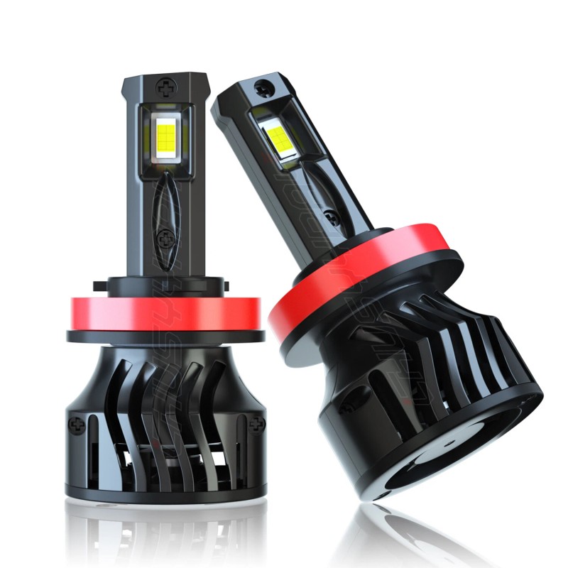 CHUSYYRAY 2X H11 LED Headlight Super Bright Bulbs Kit 6000K