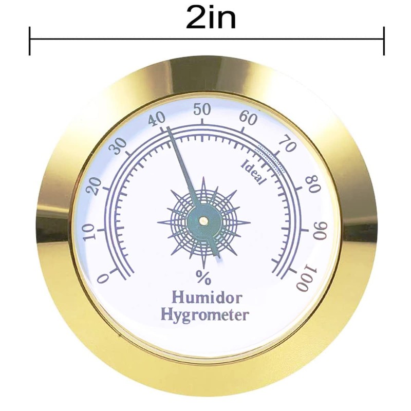 Cigar Digital Hygrometer - High Precision Adjustable Digital LCD-Monitor Hygrometer