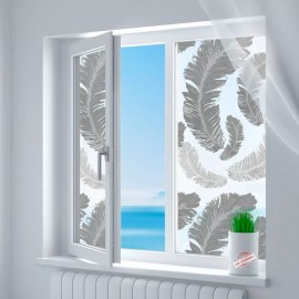 J.H. Company Tapiz Vinil Adherible Ventanas 2m X 45 Cm Recortable 11212