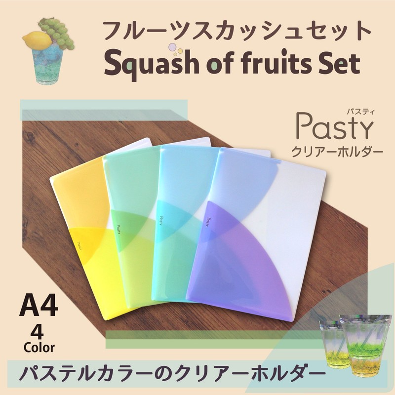 Plus Pasty Clear Presentation Folders