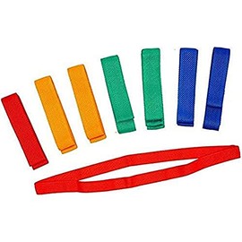 Pre-Sport Unisex (Pack 10) Team Bands Pack of 10 , Green, 100cm UK