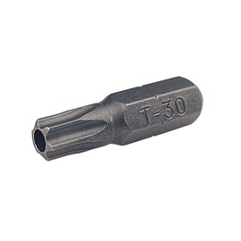 KS Tools 1/4 Inch Classic Bit TX, Bore, 25 mm, TB40, Pack of 5