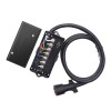 MICTUNING 8ft Trailer Cord - 7-Way Plug Inline Junction Box