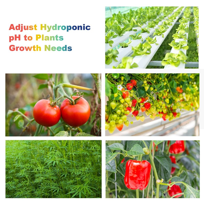 FOLLOWIN pH Up and Down Control Kit (9oz+9oz), Hydroponics pH