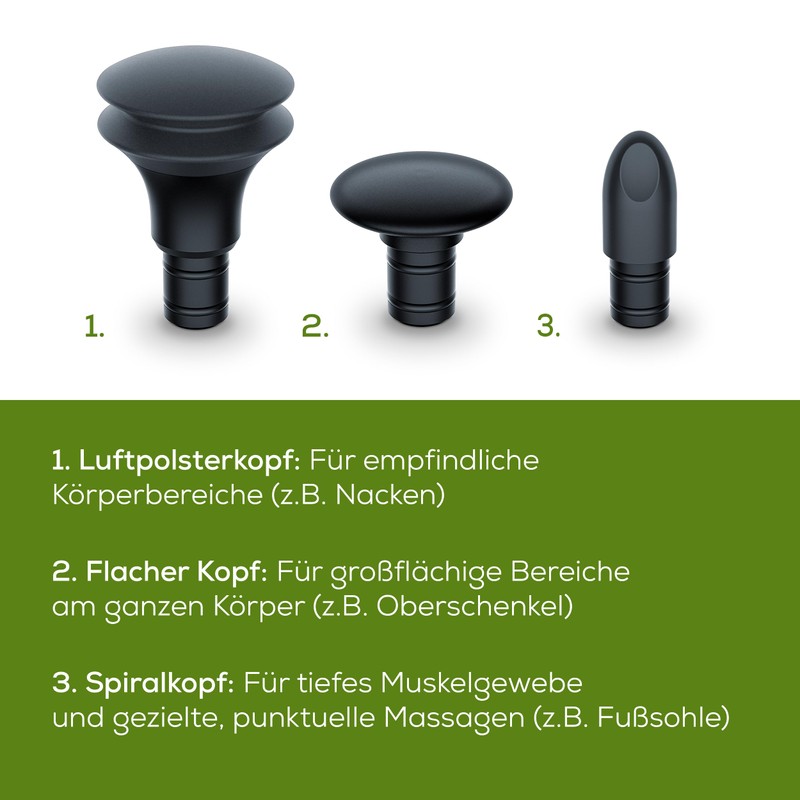 Beurer MG 79 Massage Gun Sensitive, Compact Massage Gun with