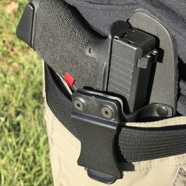 Gunmetal Gray USA IWB Hybrid Concealed Carry Holster (Right-Hand, Walther PPS M2 w/Crimson Trace)