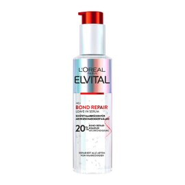 L'Oréal Paris Elvital Repair Leave-In Serum for Hair Repair, with Bond Repair Complex and Citric Acid, for Stronger Hair and Less Split Ends, Bond Repair, 1 x 150 ml