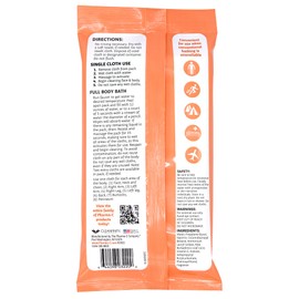 Pharma-C-Wipes Water Activated Bathing Cloths - Rinse Free - Thick, Pretreated Washcloths (36 Packs of 10 Wipes)