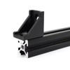 BLCCLOY 20 Sets 10 Series Extrusion Black Brackets 1" x