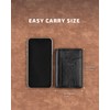 VULKIT Credit Card Holder RFID Blocking Slim Leather Wallet Anti