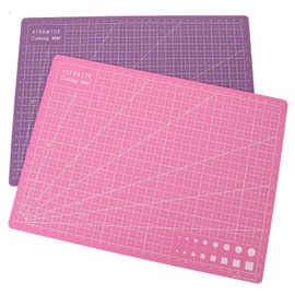 VILLFUL 2Pcs Cutting Mats Double Sided Art Craft Cutting Board for Engraving DIY Projects and Home Use Non Slip Smooth Surface for Artists Students and Hobbyists