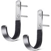 RALSPEC 2 x Padded Rifle Wall Mounting Hooks Gun Rack