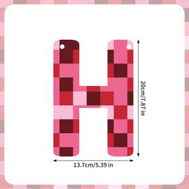 SAVITA Happy Birthday Banner, Pre-Strung Theme Banner Hanging Wall Decor Window Parties Decor Photo Prop Birthday Party Supplies for Boys Girls (Red)