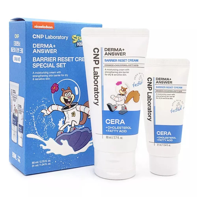 CNP 더마앤서 배리어 리셋 크림 80ml+31ml 스페셜세트 CNP Dermance Barrier