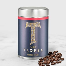 Caffè Tropea Roasted Whole Espresso Coffee Beans 227g | Arabica Coffee Beans & Robusta Coffee Beans Italian Espresso Blend | Medium Roast coffee beans | Dark Roast Coffee beans | For All Machines