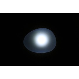 Britta Products Solar Path Paver Stones - Waterproof Solar LED Light for Garden Paths and Stairs - LED Cool White Stone Markers - Set of 3 Stone Lamps