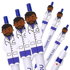 Sikao Cute Doctor Pens, Thank You Gifts Nursing Pens, CNA Nurse Week Gifts Bulk, NICU Doctor Nurse Appreciation Gifts for Medical Assistants Hospital Staff, Doctor Day Gifts (Blue 36 Pack)