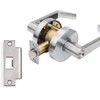 Dynasty Hardware Storeroom Door Lock Keyed Lever Lockset, ADA Compliant,