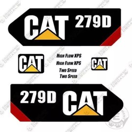 Aftermarket Fits Caterpillar 279D 2013 Decal Kit Skid Steer