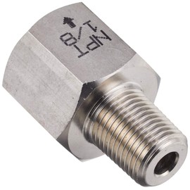 asoh (aso-) Stainless Steel Conversion Indoor and Outdoor Socket Outside PT1/8 X Inner NPT1/8 nf8311 