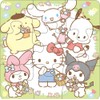 Beverly S5-004 Educational Puzzle, Sanrio Characters First Puzzle, 5 Pieces
