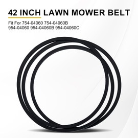 954-04060B Deck Belt for 42" Troy Bilt MTD 954-04060C 754-04060 754-04060B 754-04060C GX10851 Cub Cade LTX1042 LT1040 LT1042 1/2" X 96" Lawn Mower