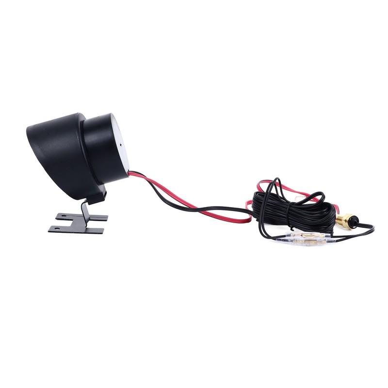 Water Temp Gauge Voltmeter 2 in 1 Round Digital Display