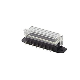 HELLA 8JD 005 993-122 Fuse Box - 8-pin connector - Plug: Blade Terminal - Plug: 16 x side (6,3x0,8)