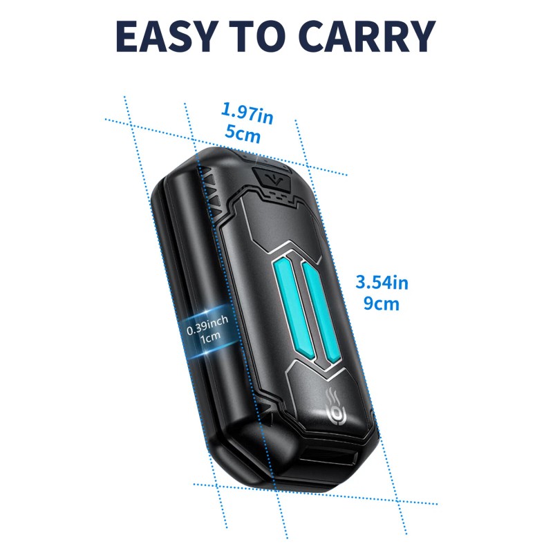 TSUINZ 2in1 Portable Magnetic Rechargeable Hand Warmers , Ultrathin Electric