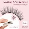 Magnetic Eyelashes With Applicator No Glue or Eyeliner Needed Unidollss