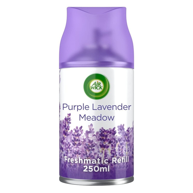 Air Wick Freshmatic Max Purple Lavender Meadow Automatic Refill, 2