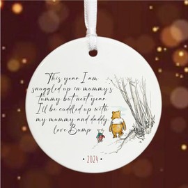 Luck and Luck Winnie The Pooh Pregnancy Gift For Mummy to Be Keepsake